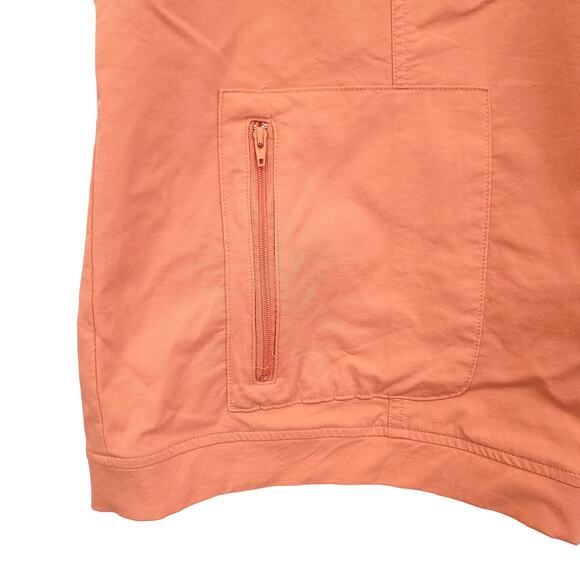 Chico's Vest Size 3, US XL Peach Weekends Perfect Stretch Cargo Zip Up Layer - Picture 4 of 8